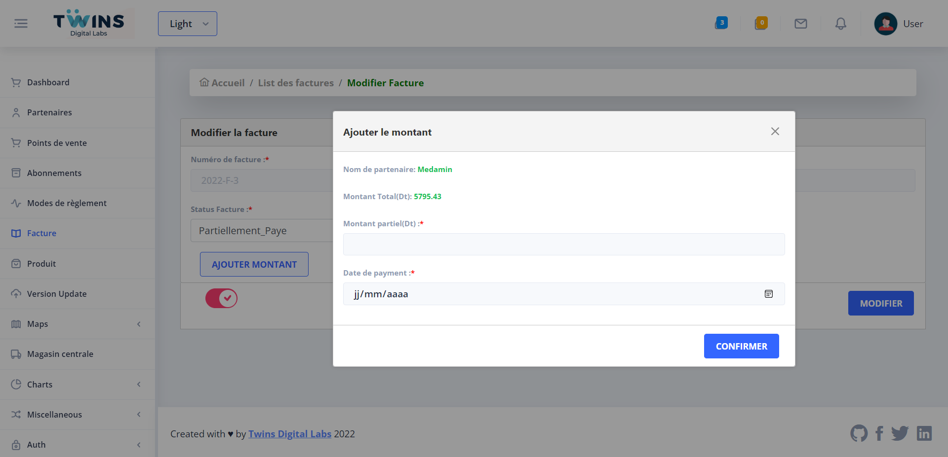 Dashboard preview